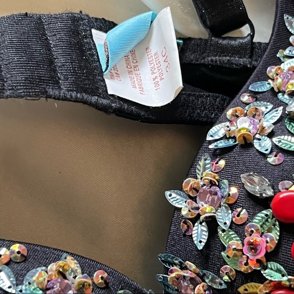 COPY - Beaded and Swarovski crystal bra by Marciano - Picture 2 of 3